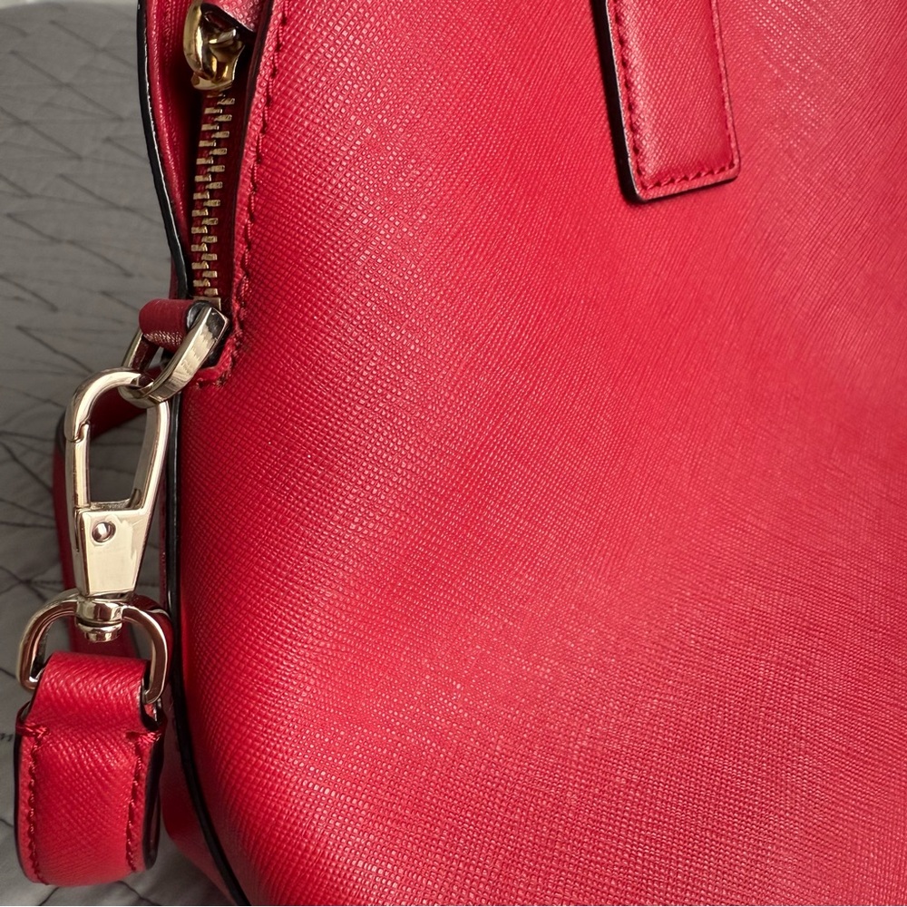 Kate Spade Medium Cameron Street Lottie in Rosso (Used) - Picture 4 of 11